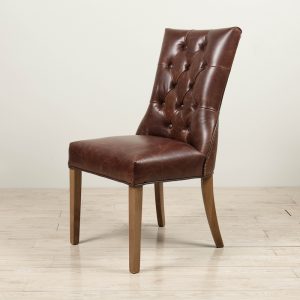 5003-SAD Marseille Chair - Leather Saddle