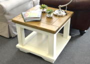 8518W Chateau Lamp Table- White 600*600*500