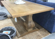8714oak Chateau Pedestal Table 2000*1000