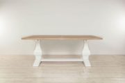 8714W Chateau Pedestal Table White 2000*1000