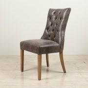 5003-GRA Marseille Chair - Leather Graphite