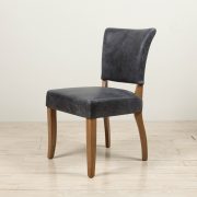 5001-MAR Monet Chair- Leather Marine