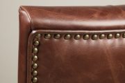 5003-SAD Marseille Chair- Leather Saddle- detail