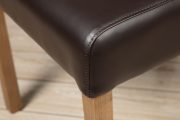 5002-PUE Newport Chair- PU Espresso - detail