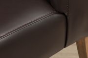 5002-PUE Newport Chair- PU Espresso - detail