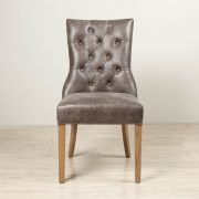 5003-GRA Marseille Chair - Leather Graphite