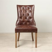 5003-SAD Marseille Chair - Leather Saddle