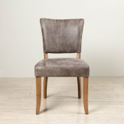 5001-GRA Monet Chair- Leather Graphite